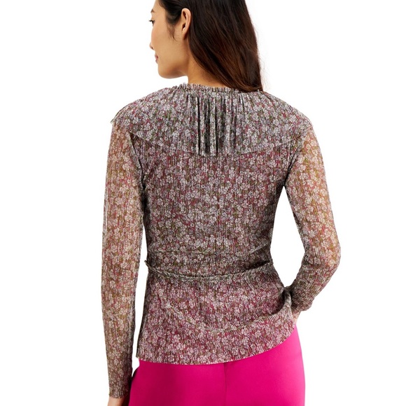 NWT INC International Concepts Ruffled Top - Picture 2 of 12